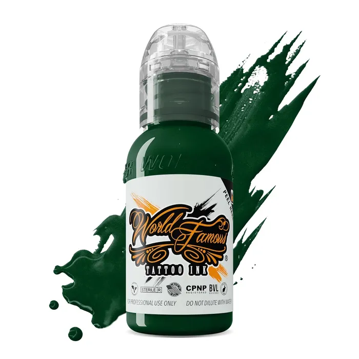 Male Sex Toys World Famous Vegas Green World Famous Tattoo Ink Pick Size