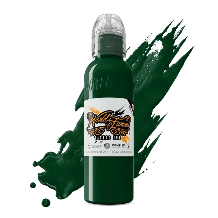 Male Sex Toys World Famous Vegas Green World Famous Tattoo Ink Pick Size