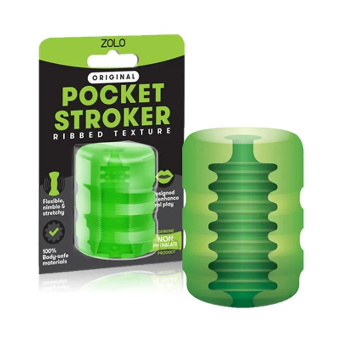 Male Sex Toys Zolo Pocket Stroker 3 Different Textures XGEN LLC