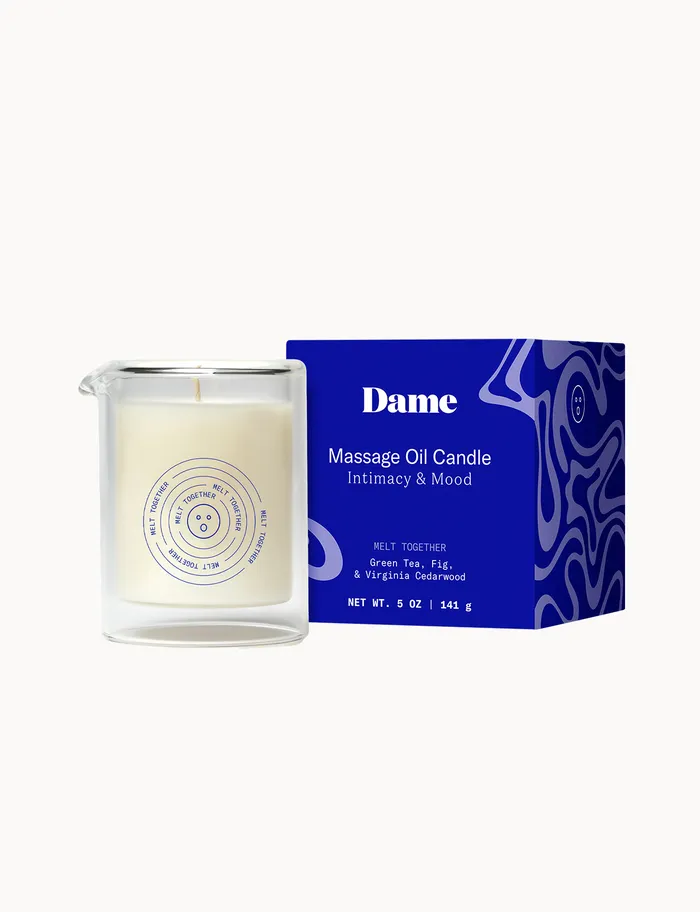 Massage Oil Candle Dame Products Couples