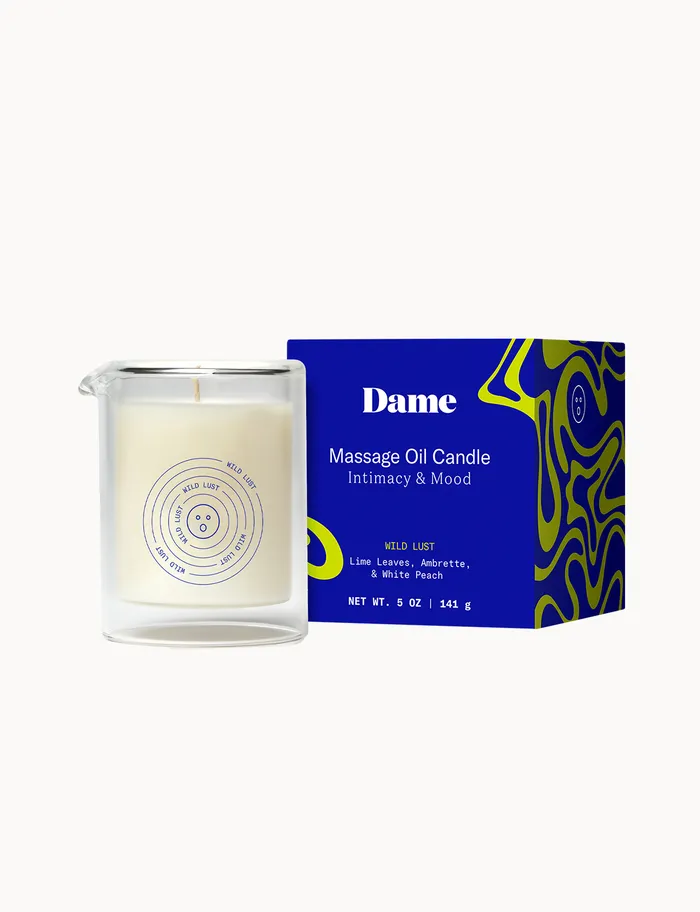 Massage Oil Candle Dame Products Couples