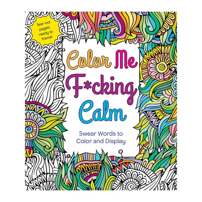 MPS Color Me Fcking Calm Coloring Book Vibrators