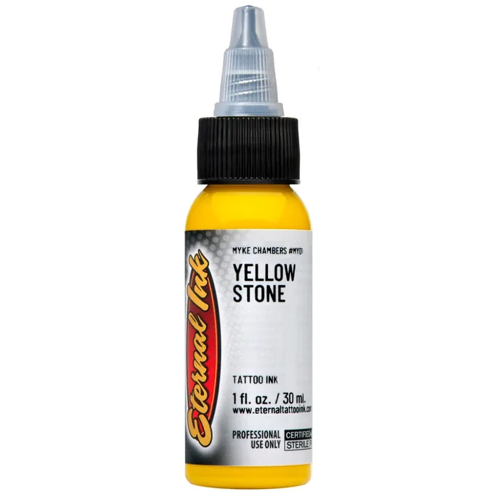 Myke Chambers Yellow Stone Eternal Tattoo Ink Pick Size Eternal Male Sex Toys