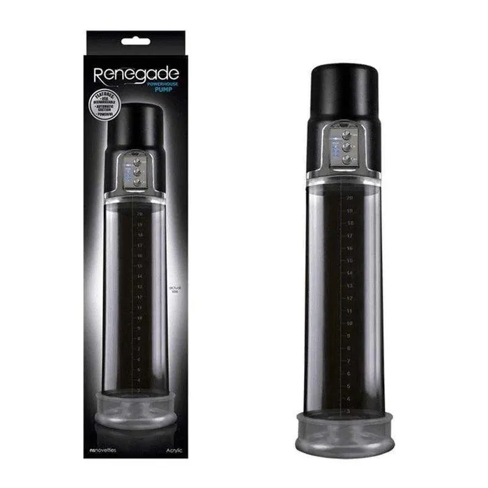 NS Novelties Male Sex Toys Renegade Powerhouse Pump USB Rechargeable