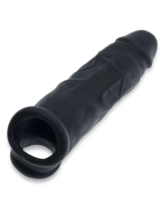 Oxballs Anal Oxballs Dicker 75 Inch Cock Sheath Black Ice