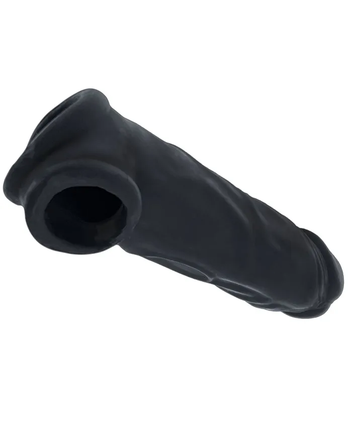 Oxballs Anal Oxballs Dicker 75 Inch Cock Sheath Black Ice