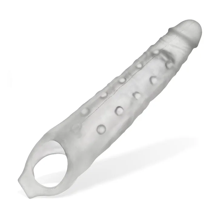 Oxballs Oxballs Snake Extra Long 11 Inch Cock Sheath with Ball Strap Clear Male Sex Toys