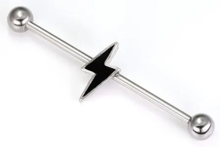 Painful Pleasures 14g 15 Bolt Industrial Barbell Vibrators