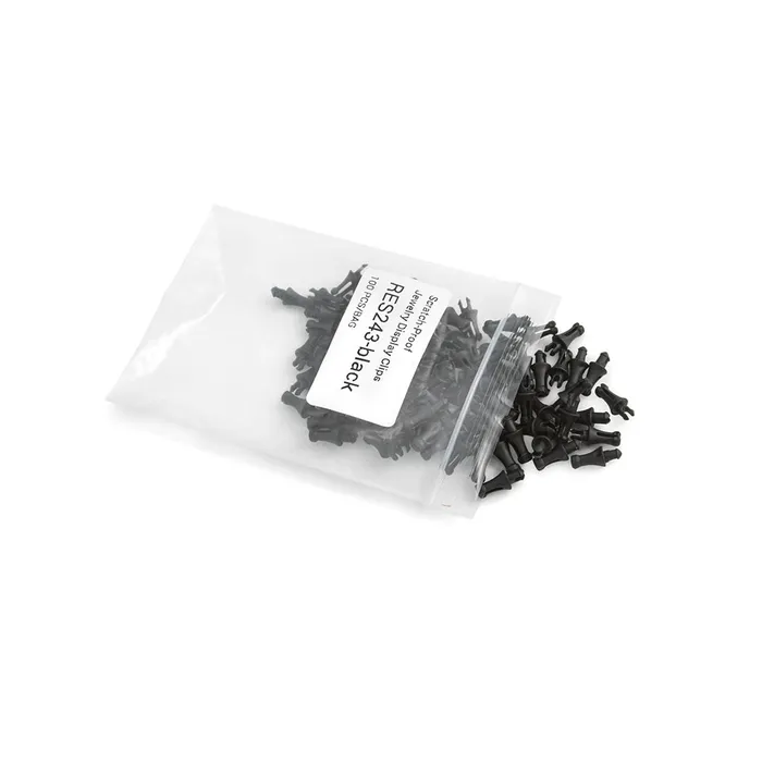 Painful Pleasures Black ScratchProof Jewelry Display Clips Bag of 100 Clips Anal Painful Pleasures Black ScratchProof Jewelry Display Clips Bag of 100 Clips Anal