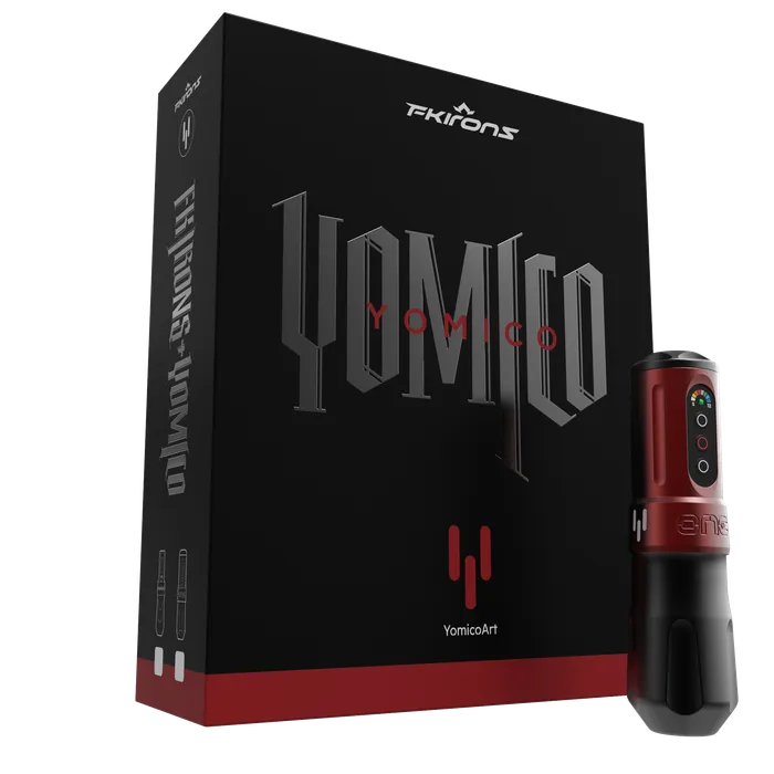 Painful Pleasures Couples FK Irons x World Famous Yomico Special Edition ONE Machine Artistic Basic Ink Kit