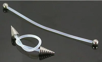Painful Pleasures Dildos 16g 2 PTFE Shaft Price Per 1