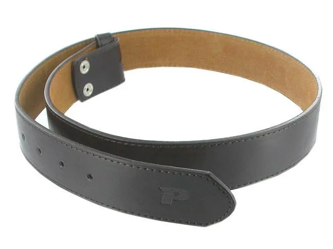 Painful Pleasures Genuine Leather Buckle Belt Brown Restraints
