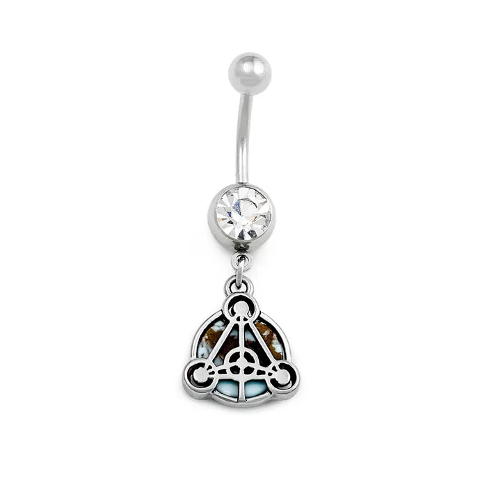 Painful Pleasures Male Sex Toys 14g 38 Turquoise Stone Scutum Fidei Dangle Belly Button Ring Painful Pleasures Male Sex Toys 14g 38 Turquoise Stone Scutum Fidei Dangle Belly Button Ring