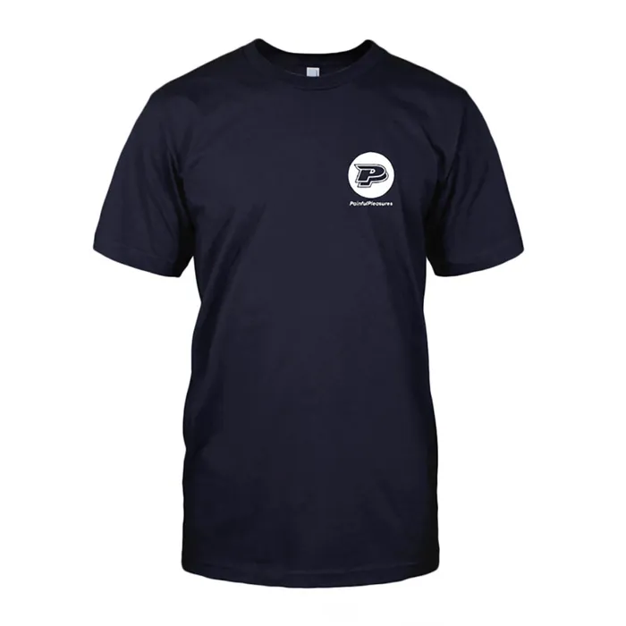 Painful Pleasures PainfulPleasures Tattoo Machine Midnight Navy Unisex Tee Female Sex Toys