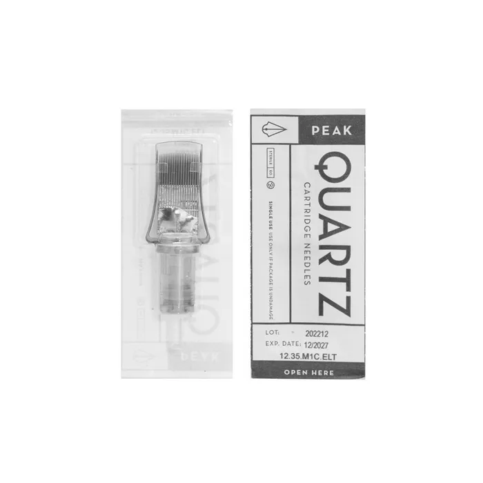 Peak Quartz XXL Cartridge Needles Box of 8 Peak Anal