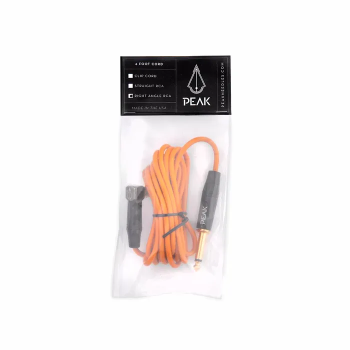 Peak Vibrators Peak 6 Right Angle RCA Cord Price Per 1