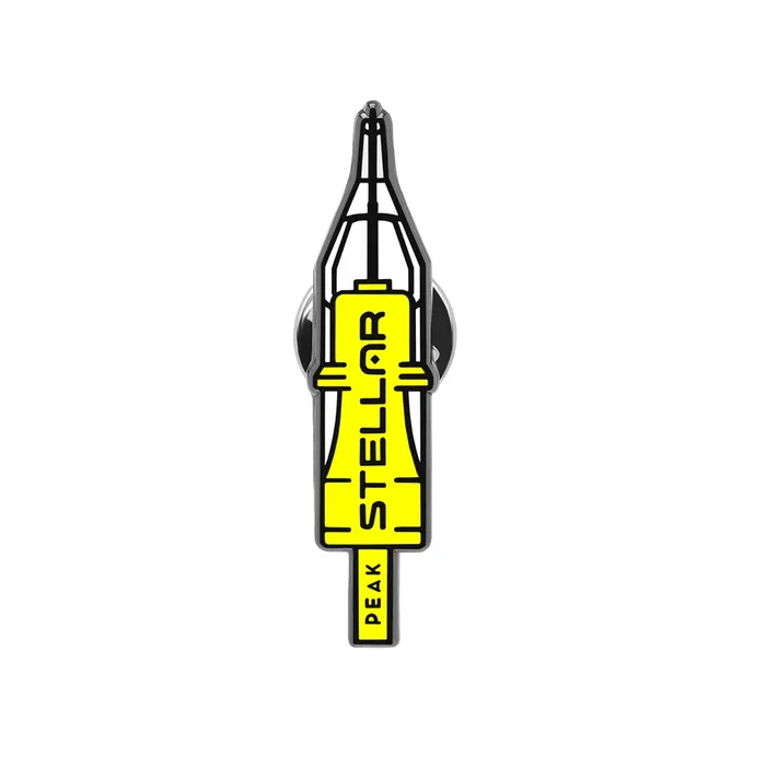 Peak Vibrators Peak Stellar Cartridge Enamel Pin Price Per 1