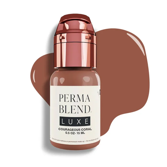 Perma Blend Anal Courageous Coral Luxe Vicky Martin 12oz Bottle