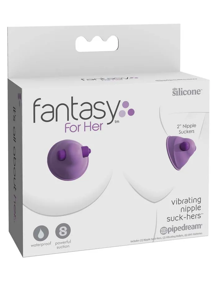 Pipedream Products Couples Fantasy For Her Vibrating Nipple SuckHers