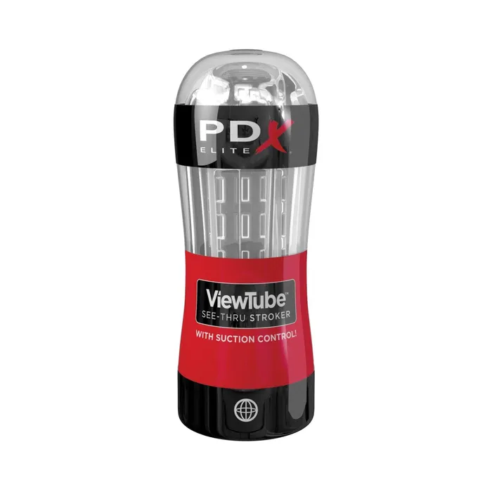 Pipedream Products Inc Male Sex Toys PDX Elite ViewTube SeeThru Stroker for Men Pipedream Products Inc Male Sex Toys PDX Elite ViewTube SeeThru Stroker for Men