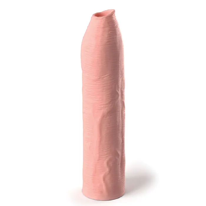 Pipedream Products Male Sex Toys Fantasy Uncut 7 Inch Silicone Penis Extension Vanilla Pipedream Products Male Sex Toys Fantasy Uncut 7 Inch Silicone Penis Extension Vanilla