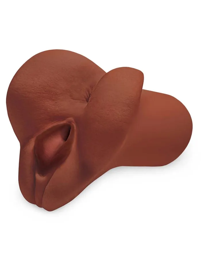 Pipedream Products Male Sex Toys PDX Plus Pick Your Pleasure Stroker Male Masturbator BROWN