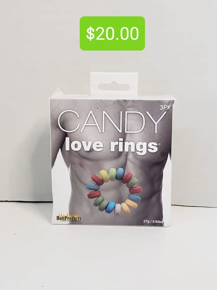 Pleasher Spot Vibrators Candy Love Rings