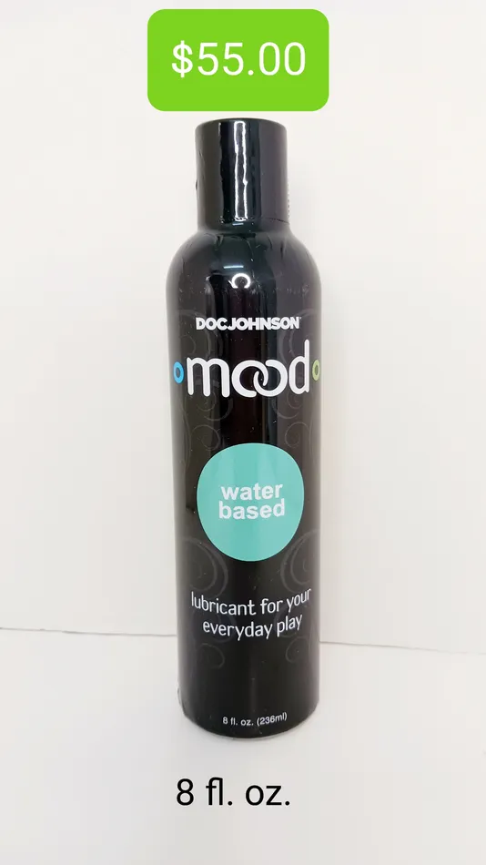 Pleasher Spot Vibrators Mood Waterbased Lube 8 fl Oz