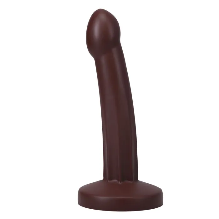 Pop 7 Inch Silicone Squirting Dildo Chocolate Tantus Dildos