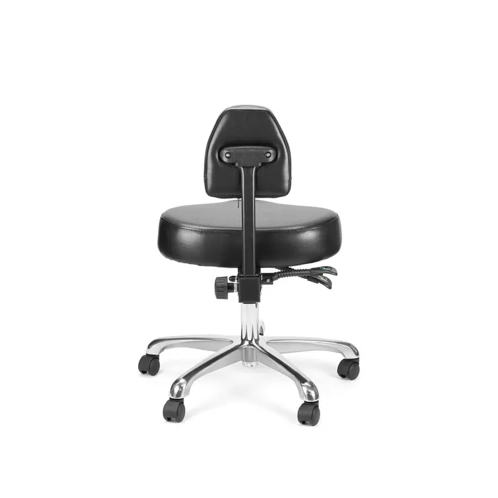 Precision Anal Precision Professional Tattoo Stool Black and Silver