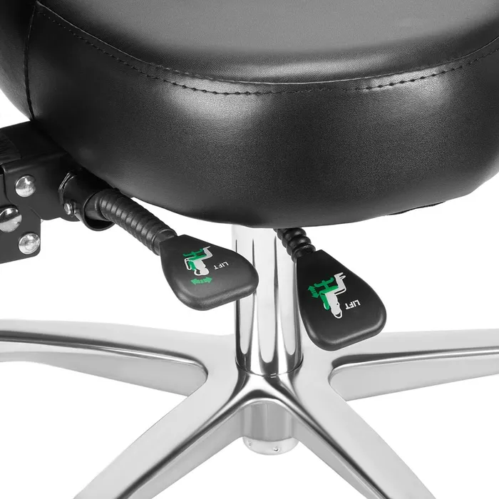 Precision Anal Precision Professional Tattoo Stool Black and Silver