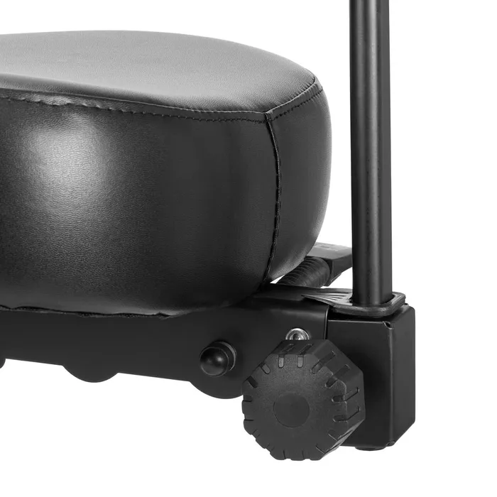 Precision Anal Precision Professional Tattoo Stool Black and Silver