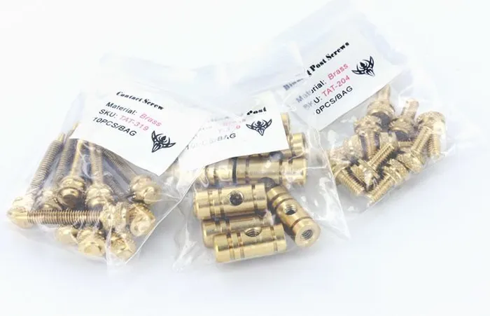 Precision Brass Front Binding Post M4 Metric Version 5 Vibrators