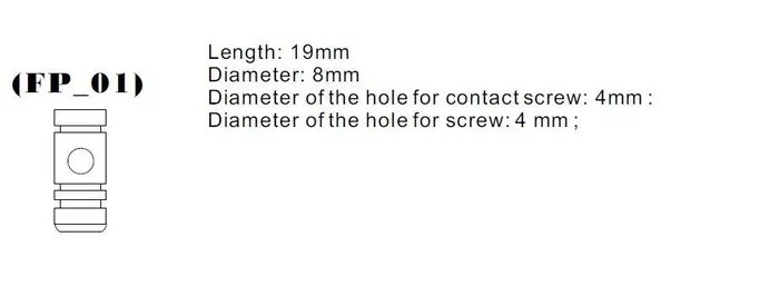 Precision Brass Front Binding Post M4 Metric Version 5 Vibrators