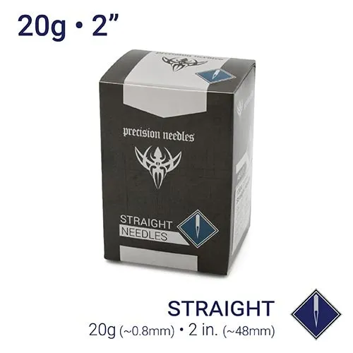 Precision Needles Female Sex Toys 20g Precision Sterilized 2 Body Piercing Needles Box of 100 Precision Needles Female Sex Toys 20g Precision Sterilized 2 Body Piercing Needles Box of 100