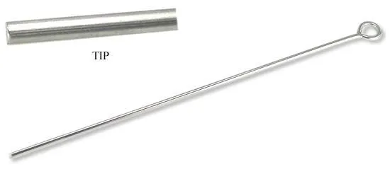 Precision Needles Male Sex Toys Professional Tattoo Needle Bars with Round Tip 100 Bars