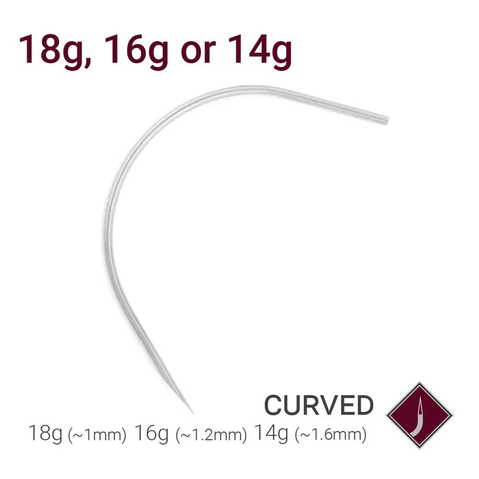 Precision Needles Precision Curved Piercing Needle Price Per 1 Female Sex Toys Precision Needles Precision Curved Piercing Needle Price Per 1 Female Sex Toys