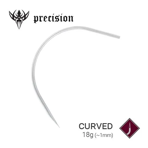 Precision Needles Precision Curved Piercing Needle Price Per 1 Female Sex Toys