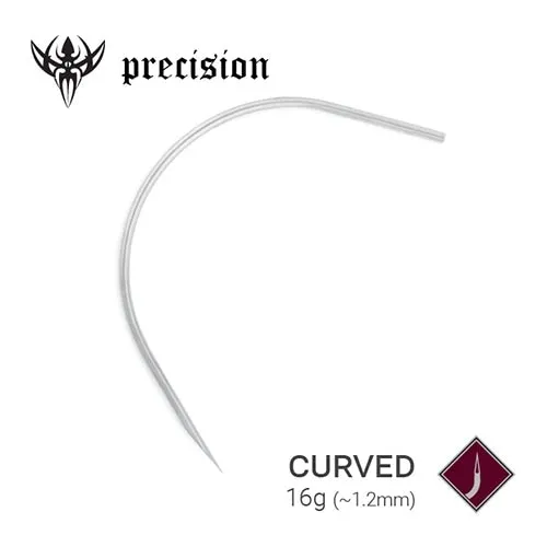 Precision Needles Precision Curved Piercing Needle Price Per 1 Female Sex Toys