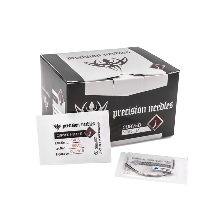 Precision Needles Precision Curved Piercing Needle Price Per 1 Female Sex Toys