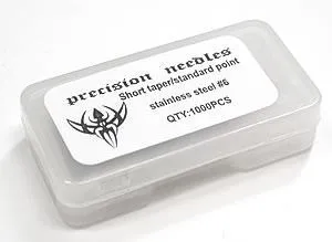 Precision Needles Vibrators 6 BugPin 1000 Loose Tattoo Needles Short Taper