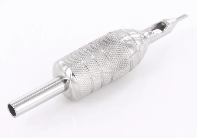 Precision Premium 1 Piece GripTip Combo Stainless Steel 78 Grip with 5RT Round Tip Male Sex Toys