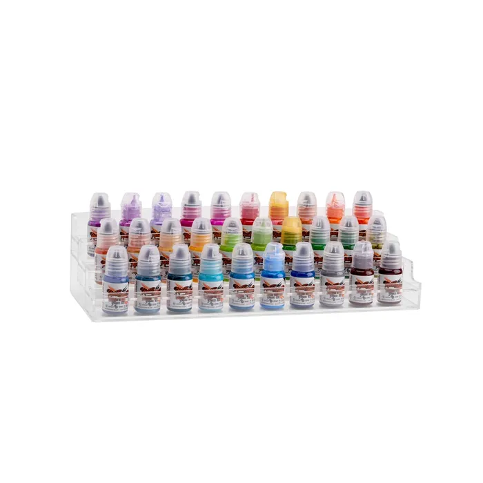 Precision Vibrators 12oz Ink Bottle Holder 30 Bottles Can be Displayed or Held Precision Vibrators 12oz Ink Bottle Holder 30 Bottles Can be Displayed or Held