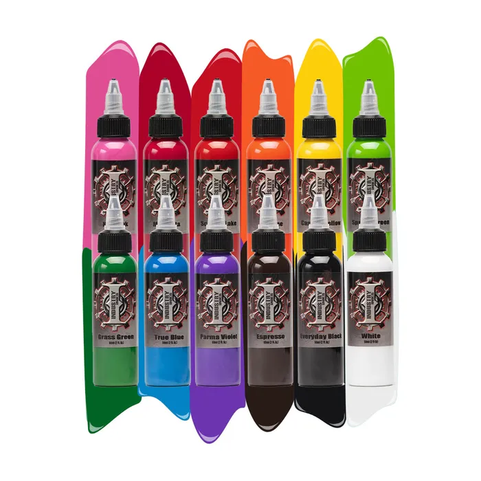 Primary Color Set Industry Inks Pick Size Industry Inks Male Sex Toys