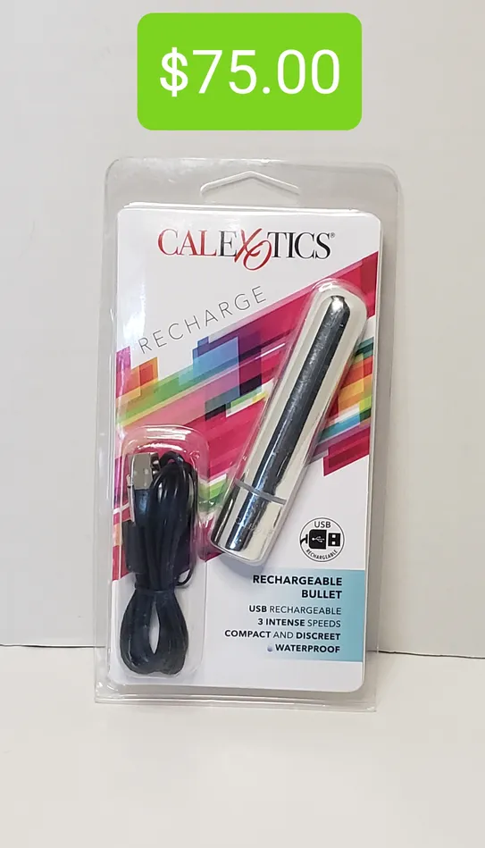 Recharge Rechargeable Bullet Pleasher Spot Female Sex Toys