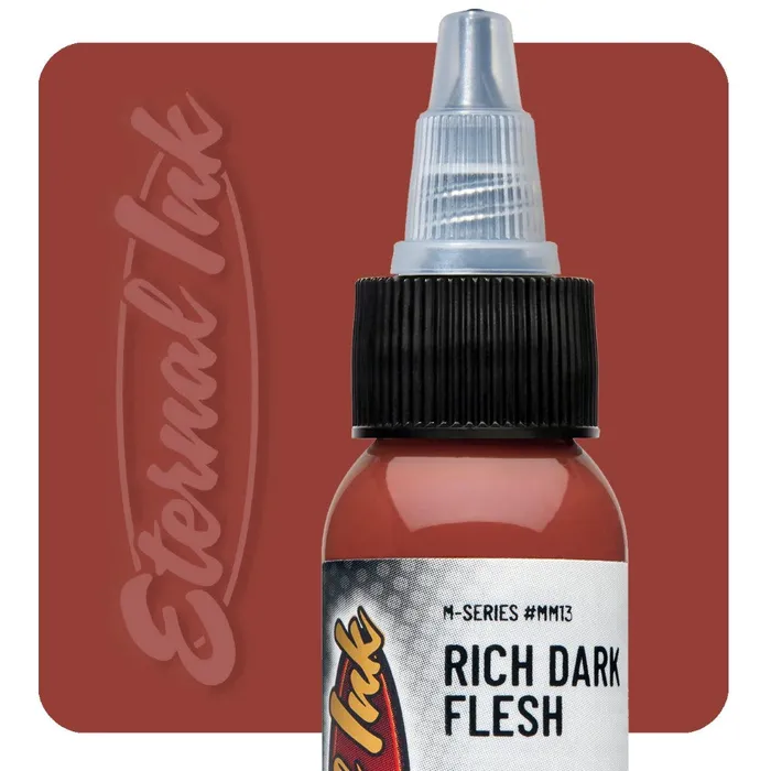 Rich Dark Flesh M Series Eternal Tattoo Ink Pick Your Size Eternal Dildos