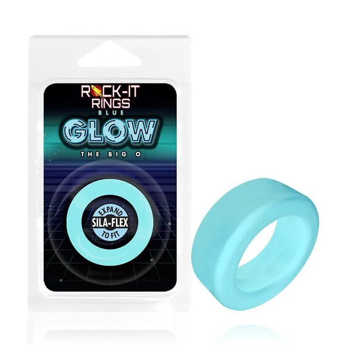 RockIt Rings LLC Dildos Rockit Rings GLOW The Big O CRing Glows in the Dark Blue RockIt Rings LLC Dildos Rockit Rings GLOW The Big O CRing Glows in the Dark Blue