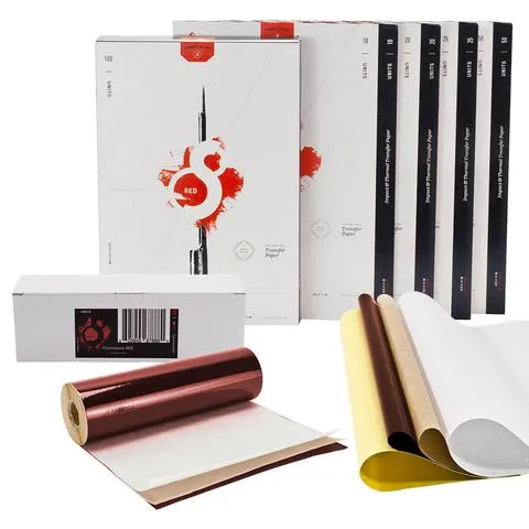 S8 Red Tattoo Stencil Transfer Paper Pick Quantity S8 Tattoo Vibrators