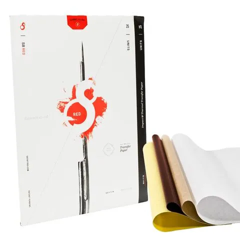 S8 Red Tattoo Stencil Transfer Paper Pick Quantity S8 Tattoo Vibrators