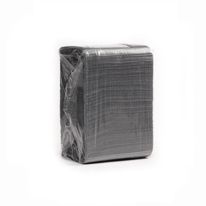 Saferly Anal Saferly Medical Black Dental Bibs 13 x 18 Case of 500